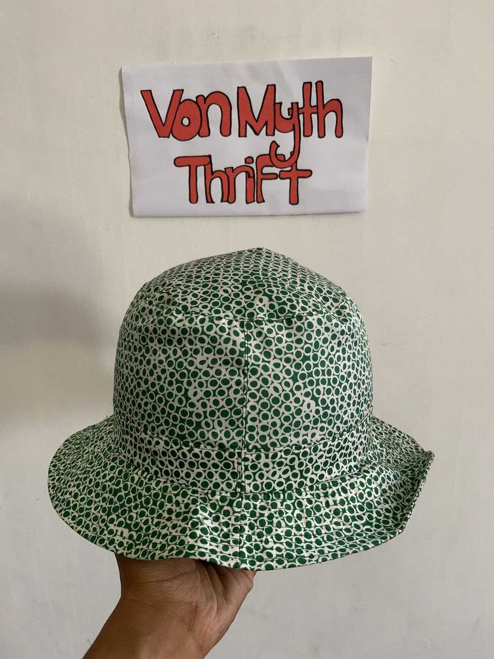 Archival Clothing × Hat × Vintage Pokaldot Green … - image 3