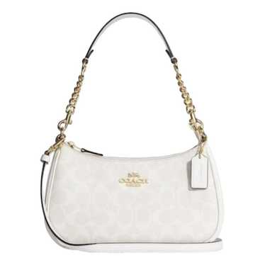 Coach high quality cream bowling ball purse