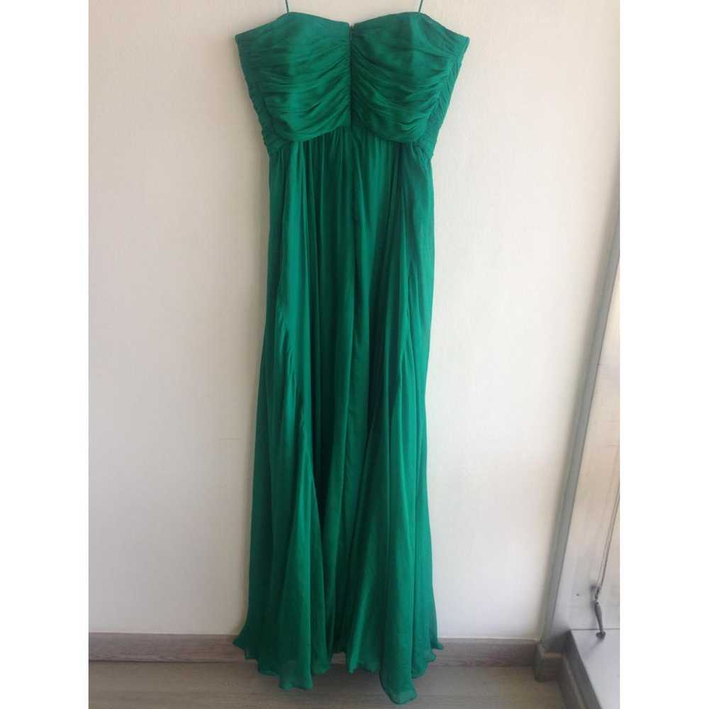 Badgley Mischka Silk maxi dress - image 2