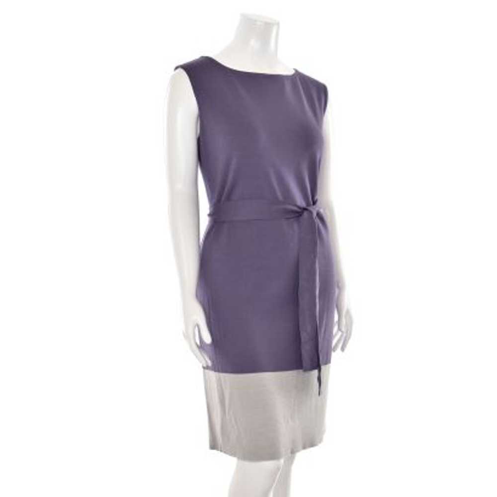 St. John Knits 2Pc Milano Knit Dress Suit in Grap… - image 9