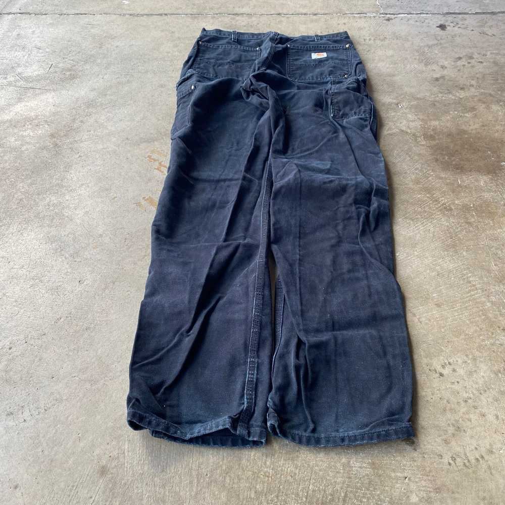 Vintage VINTAGE BLACK CARHARTT DOUBLE KNEE PANTS … - image 3