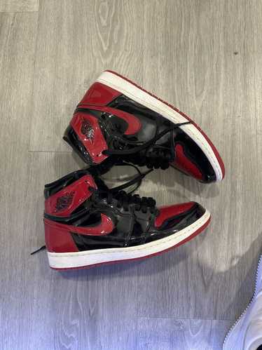 Jordan Brand × Nike Patent bred Jordan 1 size 10