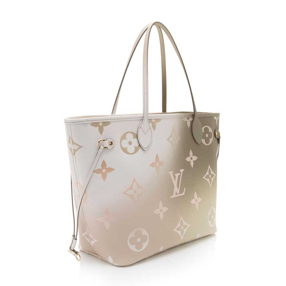 Louis Vuitton Neverfull leather tote - image 2