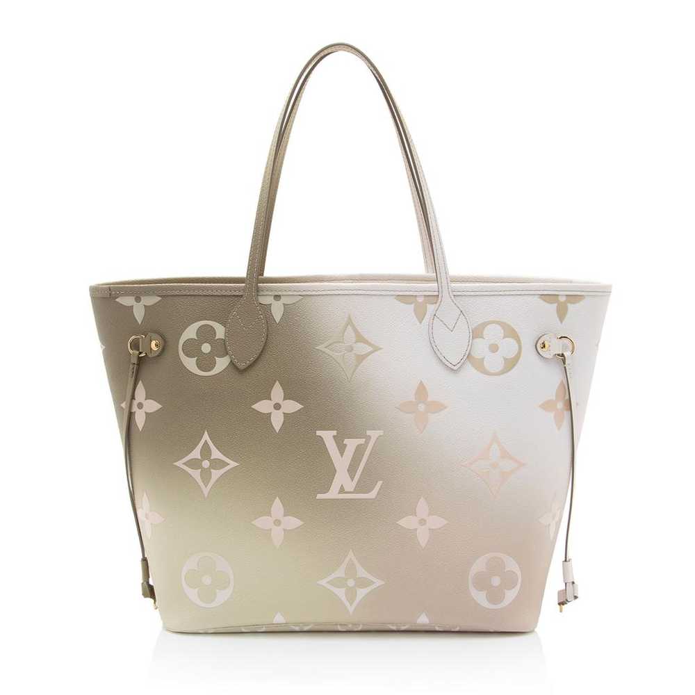 Louis Vuitton Neverfull leather tote - image 3