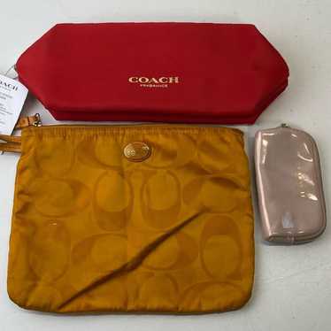 Coach Assorted Lot of 3 Nylon Pouches Clutch Bags - image 1