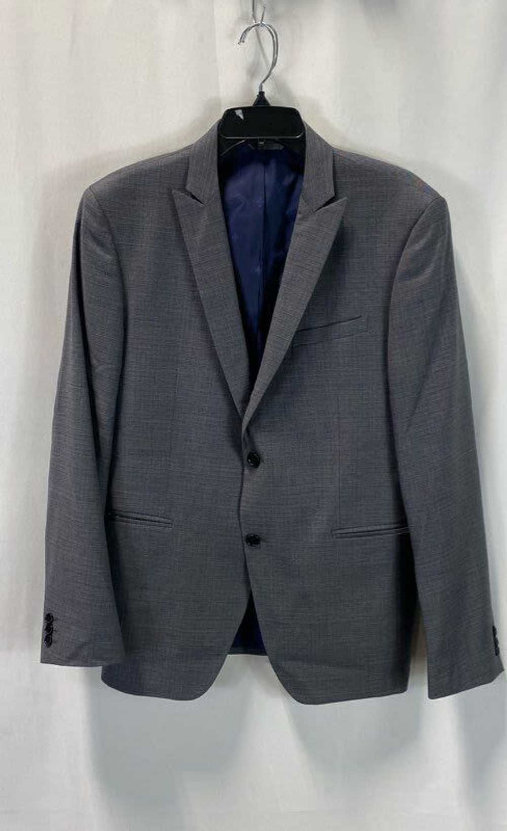 NWT John Varvatos Mens Gray Virgin Wool 2-Piece S… - image 2