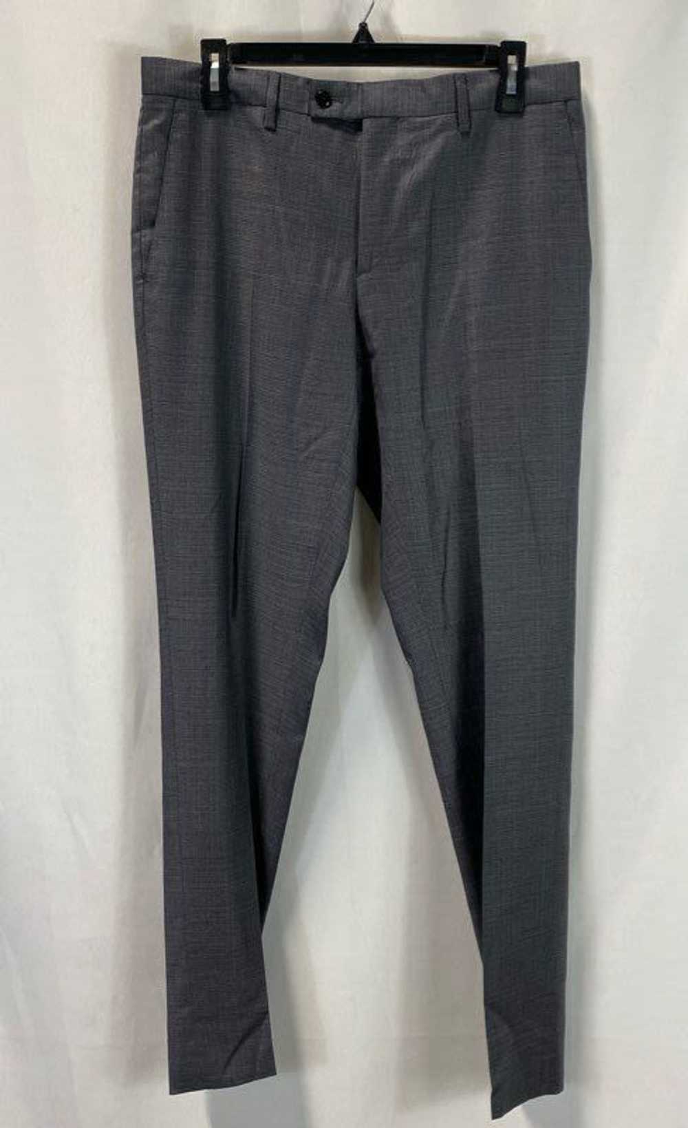 NWT John Varvatos Mens Gray Virgin Wool 2-Piece S… - image 8