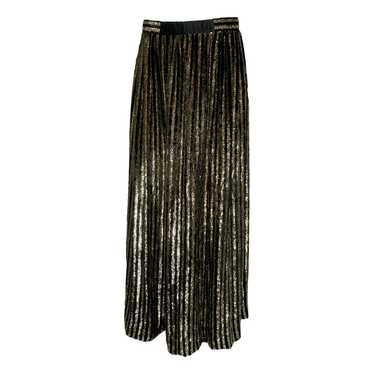 Saks Fifth Avenue Collection Velvet maxi skirt - image 1