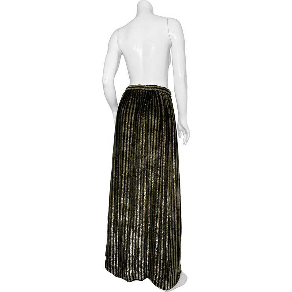 Saks Fifth Avenue Collection Velvet maxi skirt - image 2