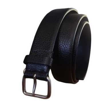 Jil Sander Black Leather Belt