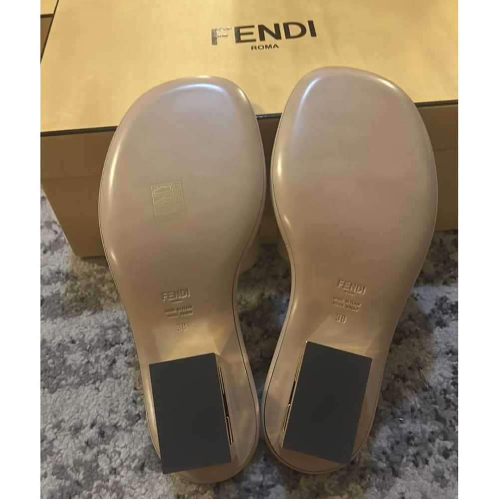 Fendi Leather sandal - image 4