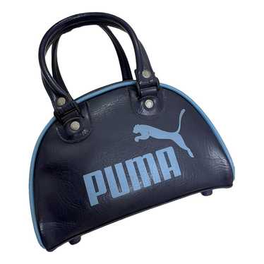 バッグ y2k puma small leather boston bag y2k puma small leather boston bag