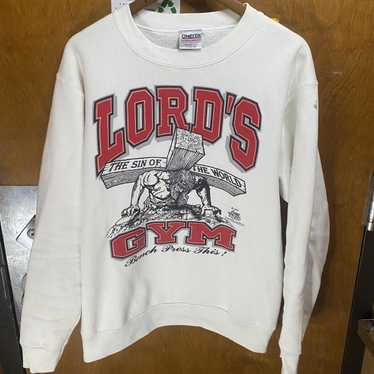 Religion × Vintage 1990s Lords Gym Crewneck