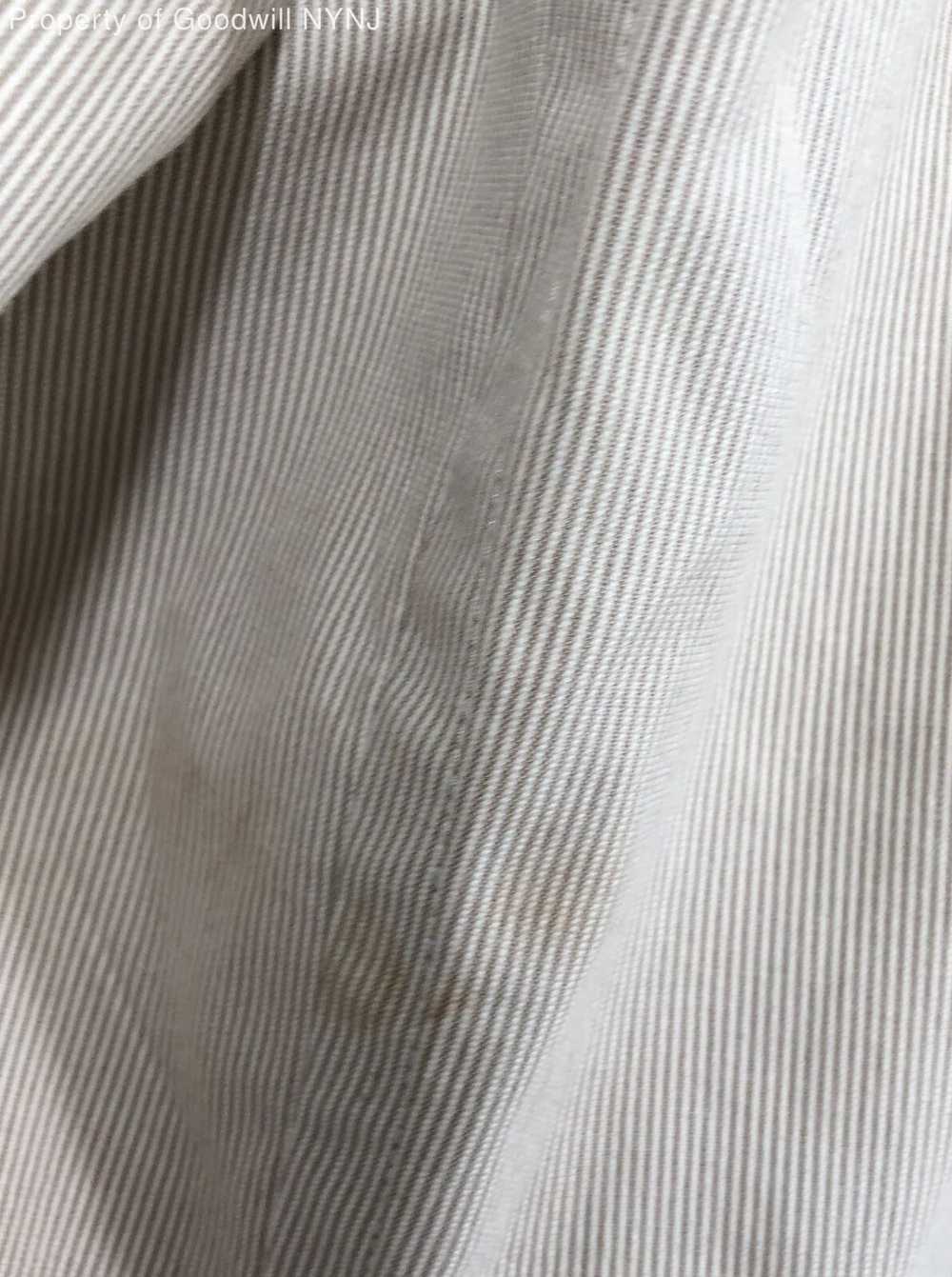 Talbots Women's Cotton Striped Blazer Beige Size … - image 4