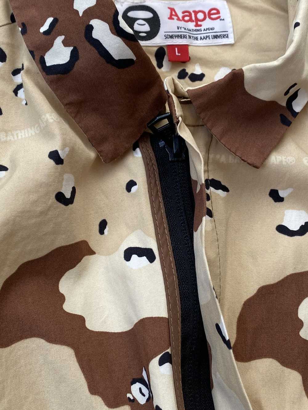 Aape Bape Camo Zip-Up Shirt - image 12