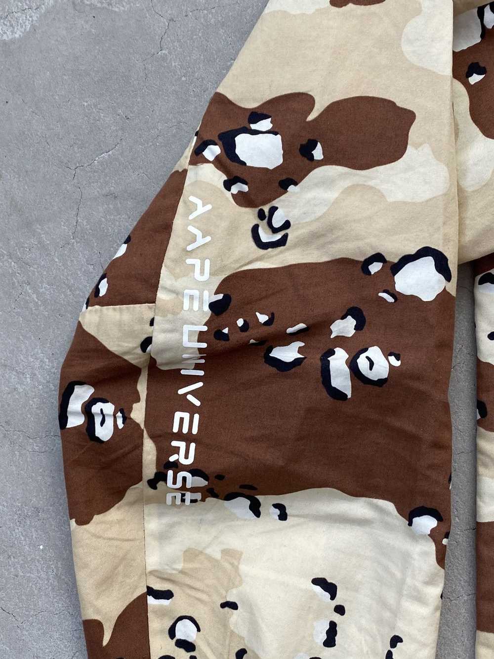 Aape Bape Camo Zip-Up Shirt - image 4