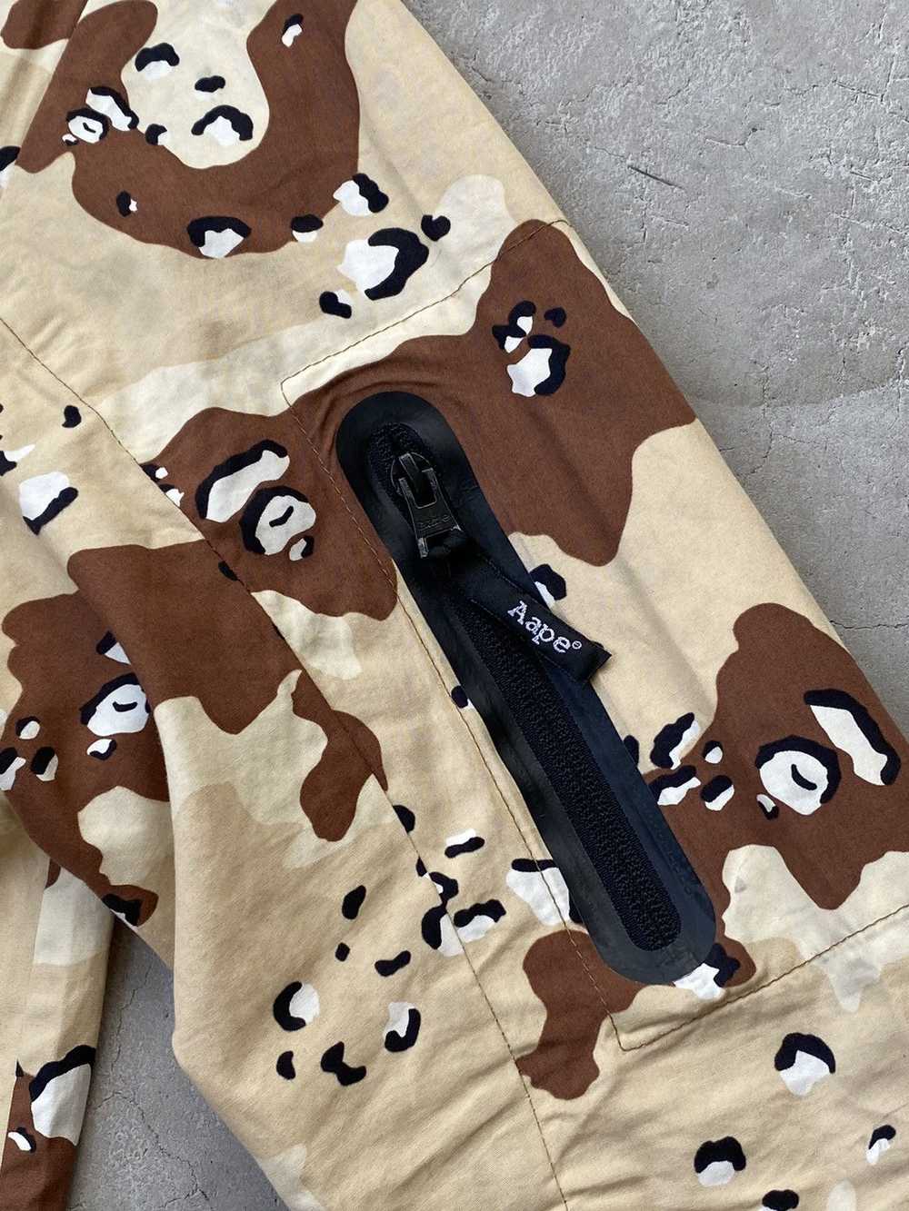 Aape Bape Camo Zip-Up Shirt - image 8