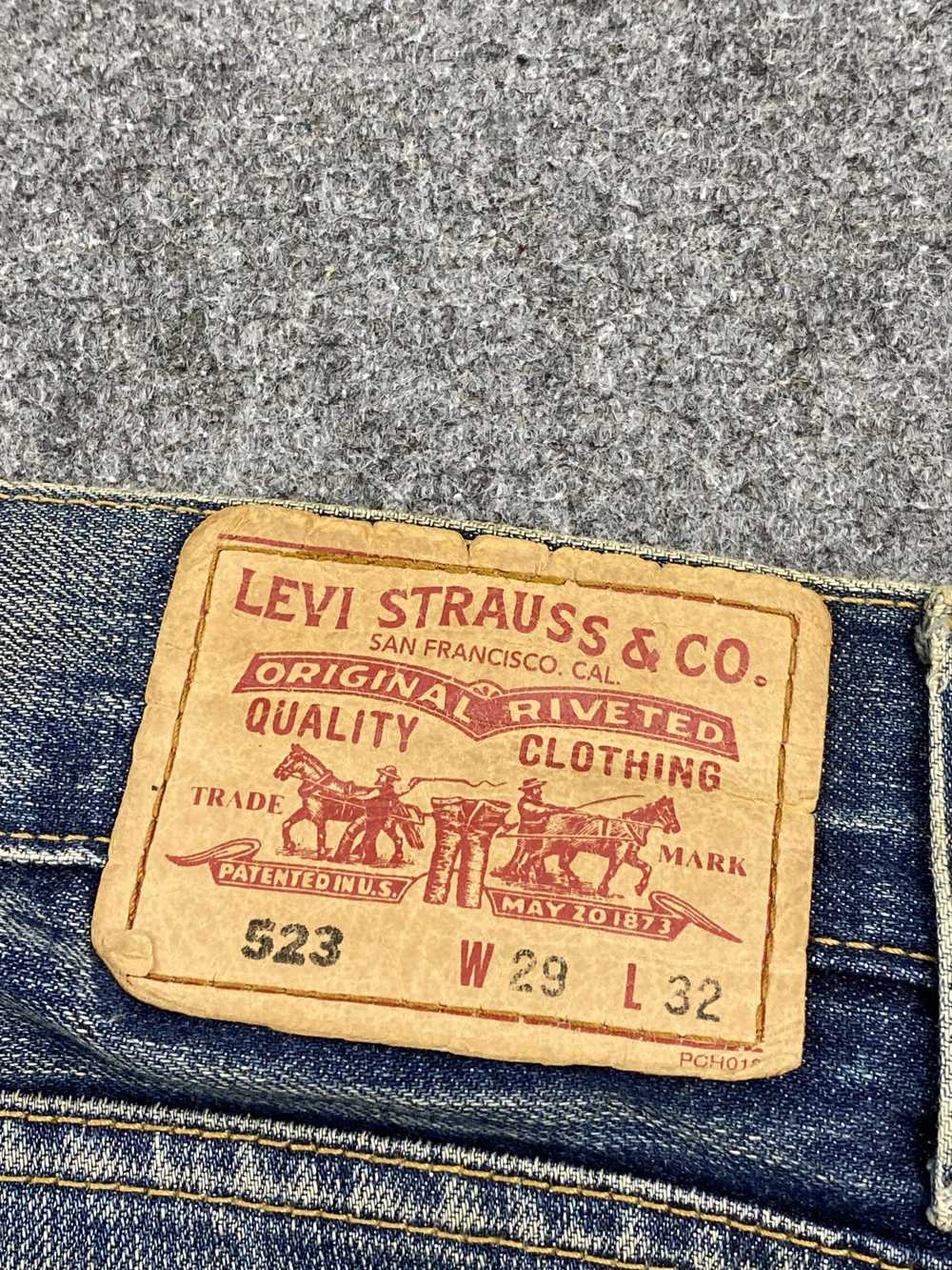 Levi's × Vintage Rusty Vintage 90s Levis 523 Fade… - image 5