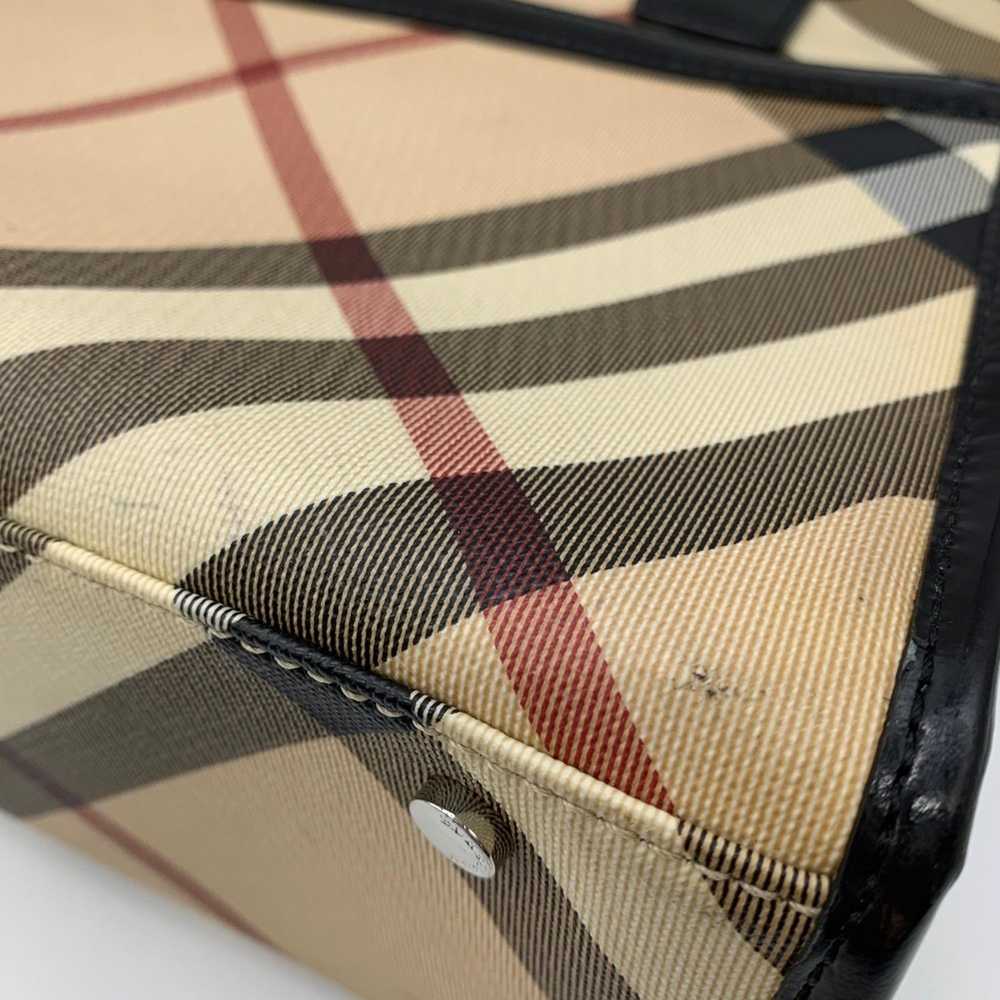 Burberry Nova Check Beige Canvas Tote Bag (Pre-Ow… - image 7