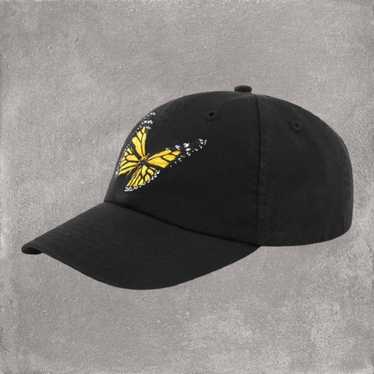 Palm Angels Palm Angels Cap Butterfly Embroidery … - image 1