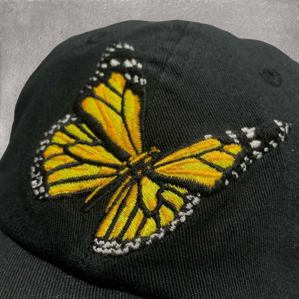 Palm Angels Palm Angels Cap Butterfly Embroidery … - image 2