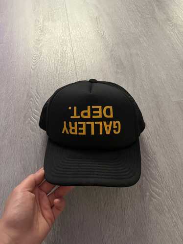 Gallery Dept. F****d Up Trucker Hat - Upside 2024 Down Black/ Yellow