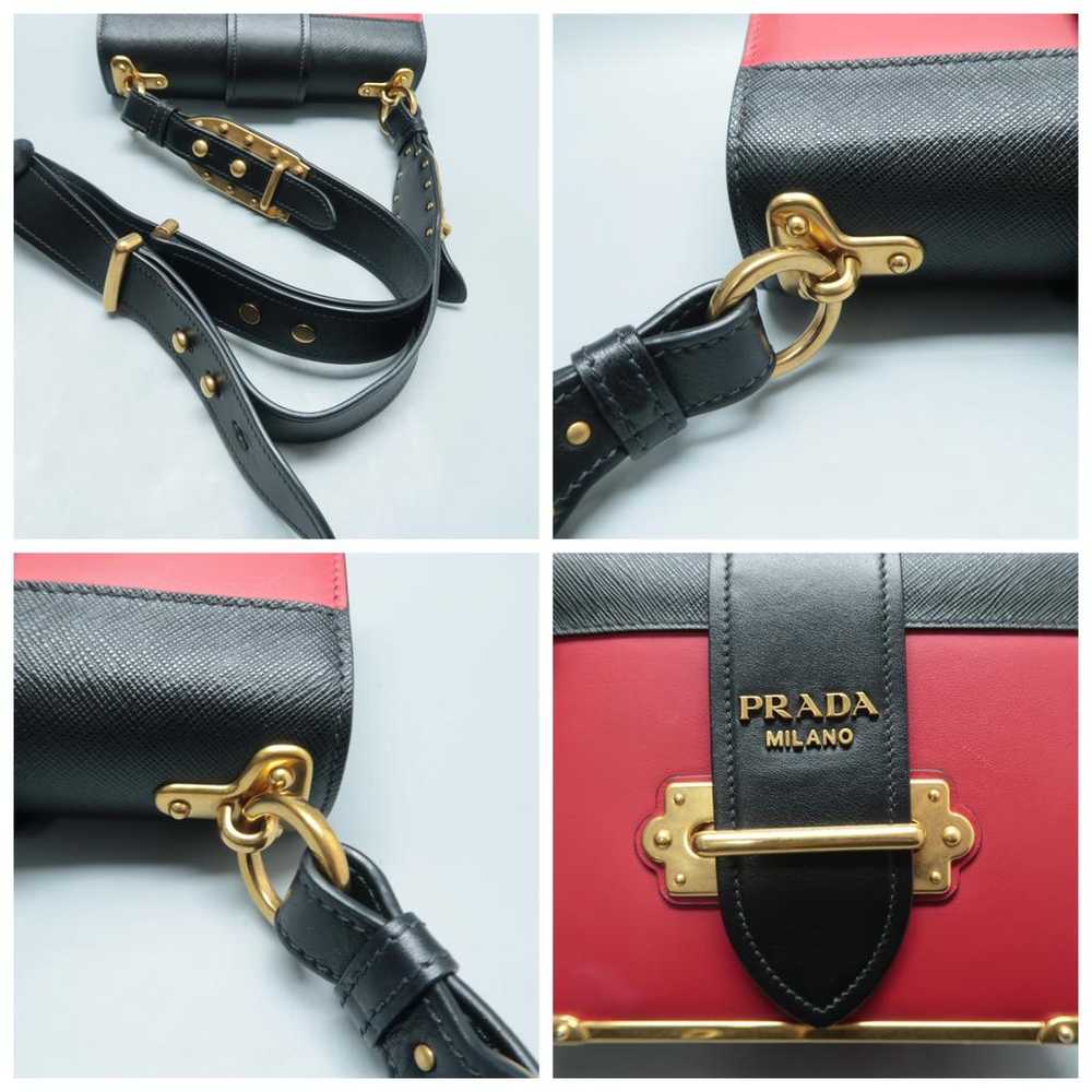 Prada Cahier leather handbag - image 11