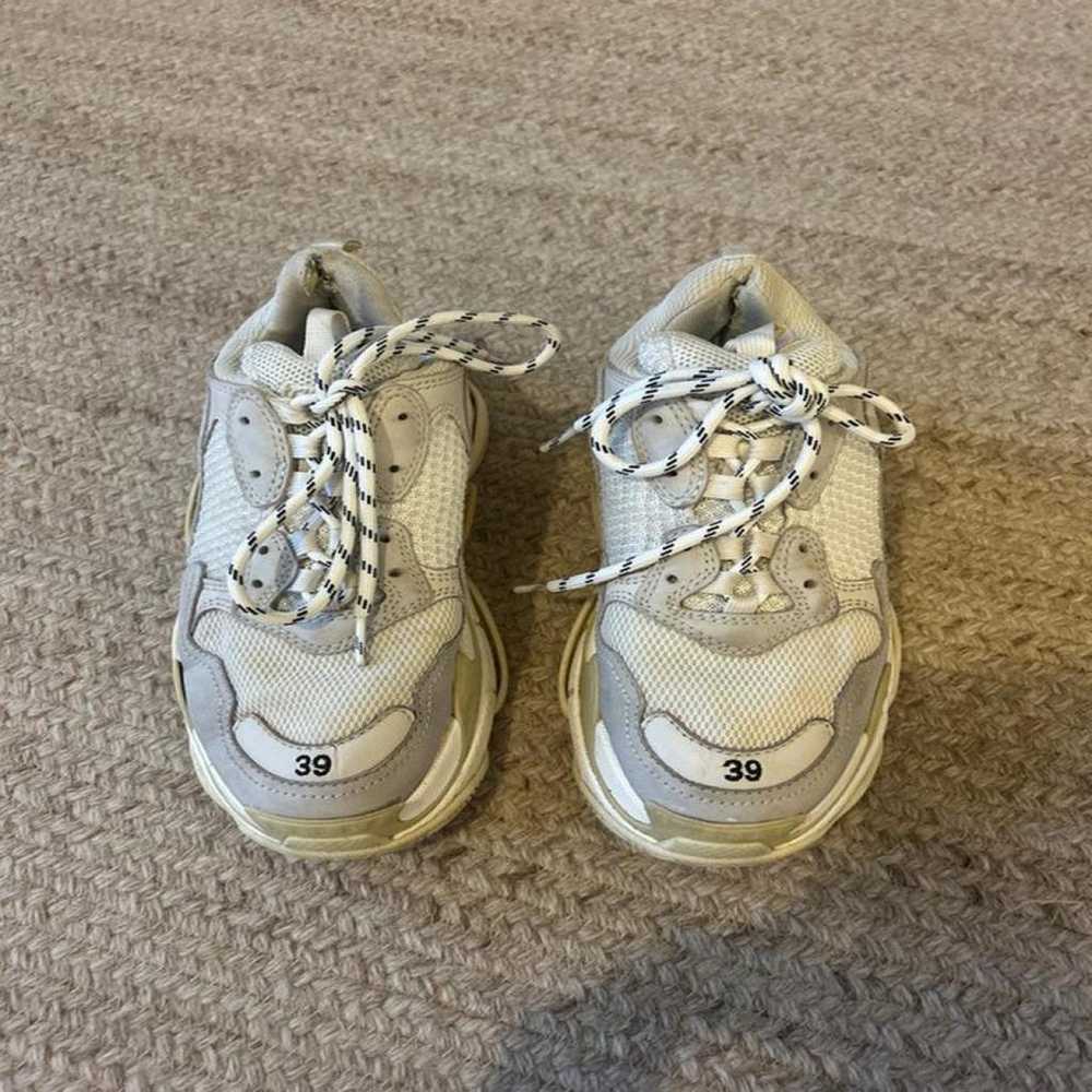 Balenciaga Triple S cloth trainers - image 2