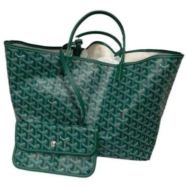 Goyard Saint-Louis leather tote