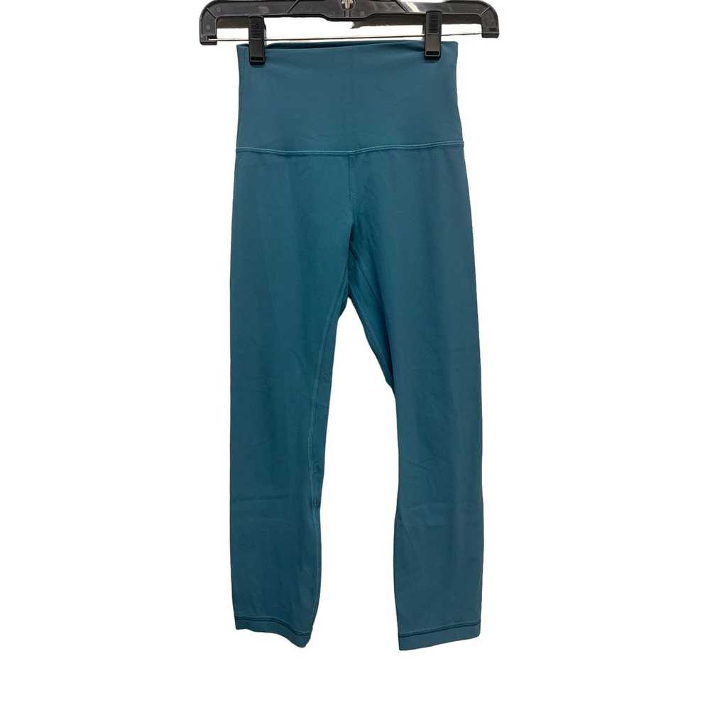 Lululemon Lululemon Align Crop *21" Desert Teal S… - image 2