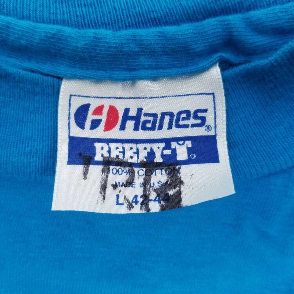 Hanes Hanes Single Stitch Hawaii T Shirt Adult L … - image 7