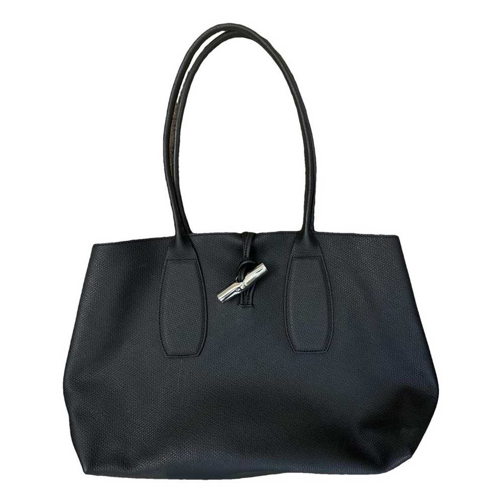 Longchamp Roseau leather handbag - image 1