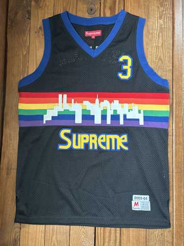 Supreme × Vintage Supreme Nuggets Black New York S