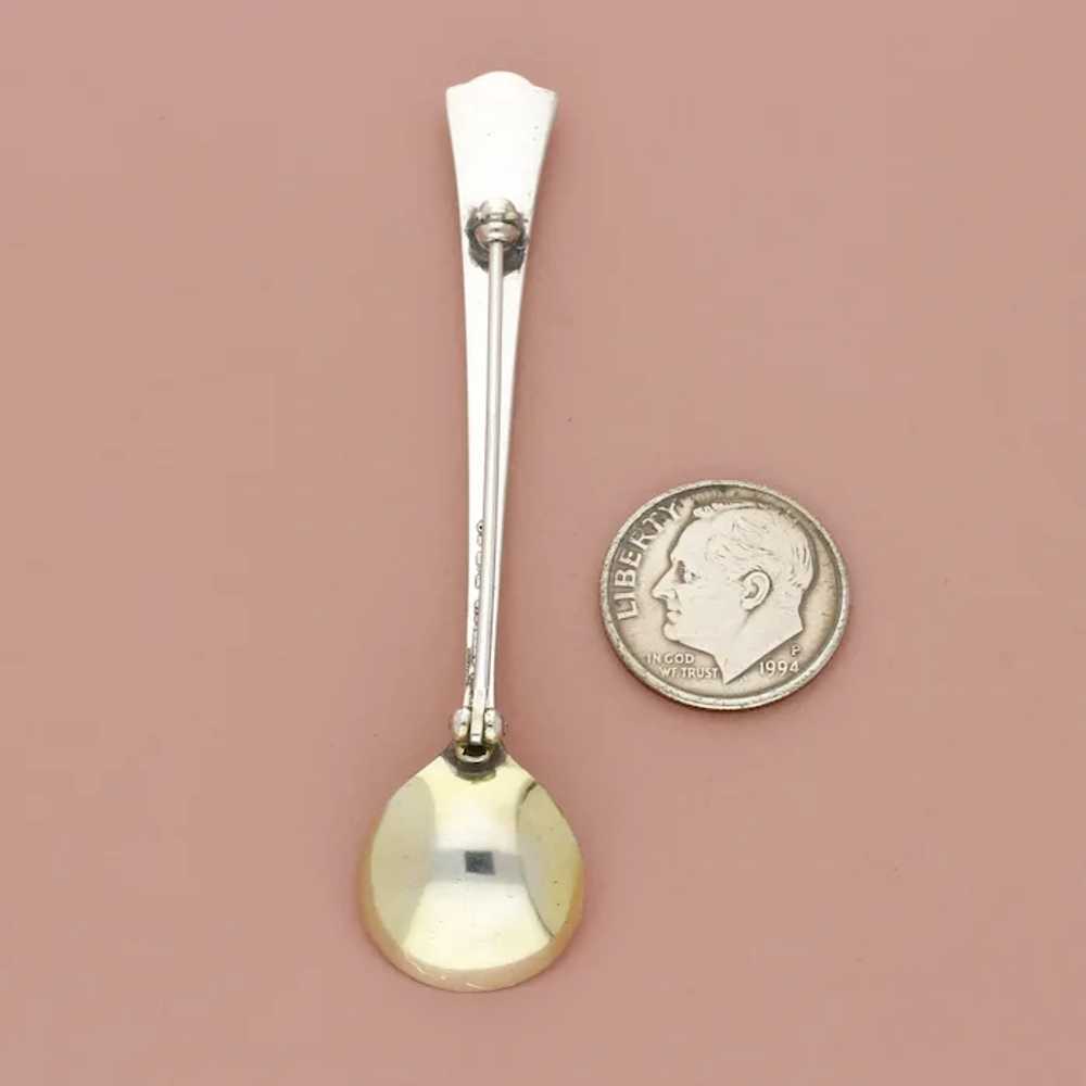 Gorham Sterling Silver Vintage Sugar Salt Mini Sp… - image 3