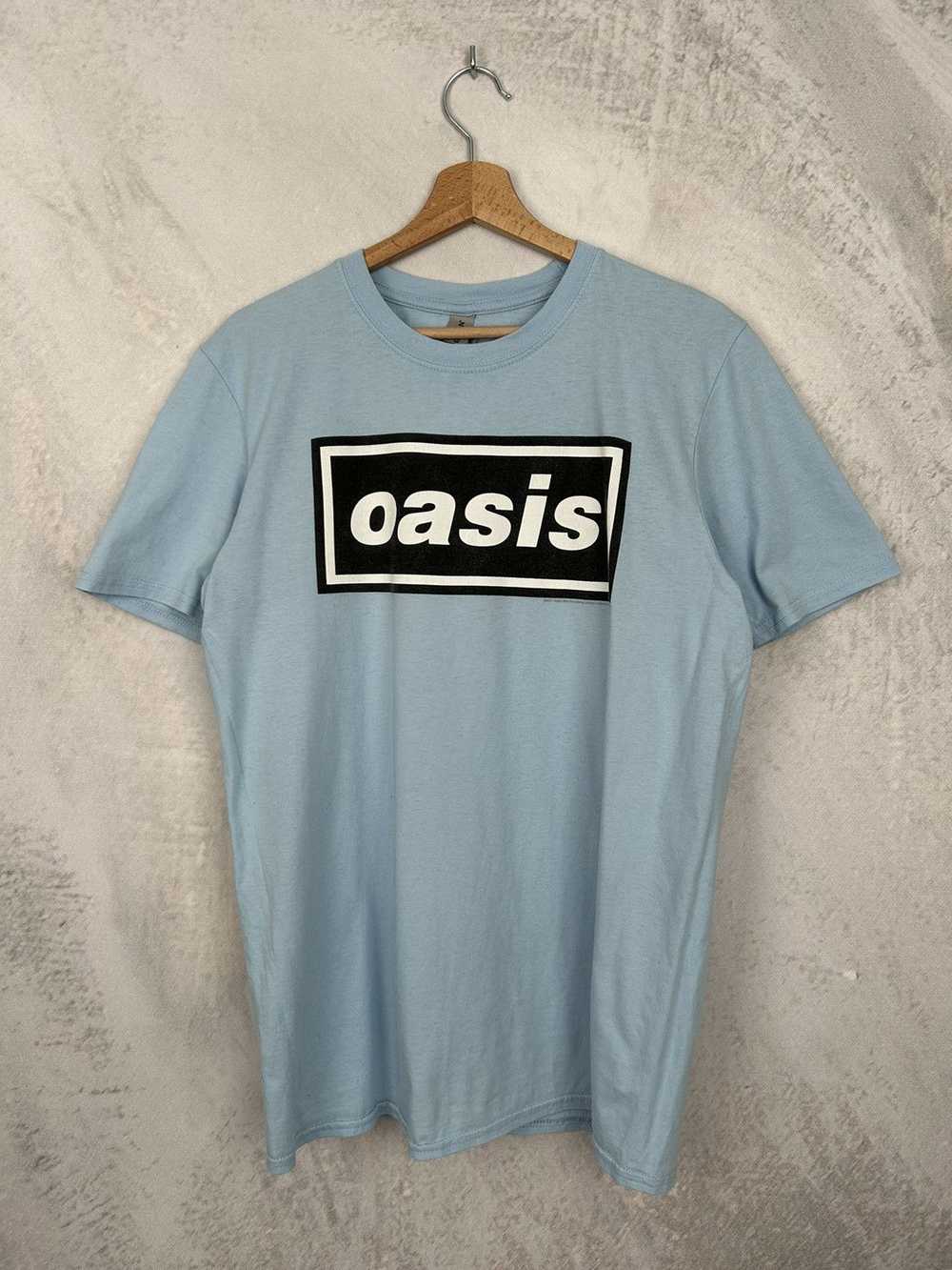 Band Tees × Rock T Shirt × Vintage Oasis Rock Ban… - image 1