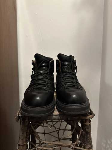 Buttero × Diemme Black Leather Hiking Boots