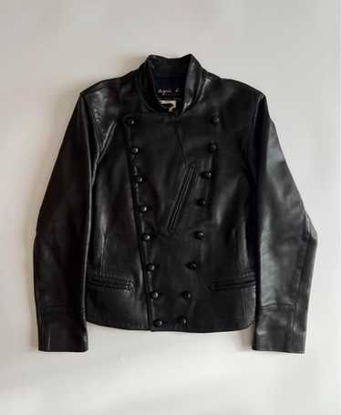 Agnes b leather jacket - Gem