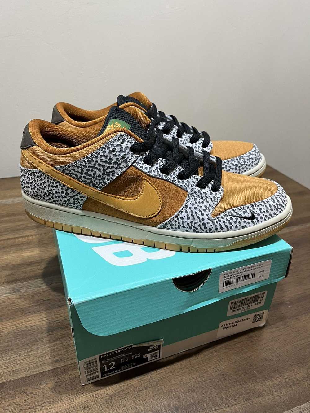 Nike Nike Dunk Pro SB Low Safari SZ 12 - image 1