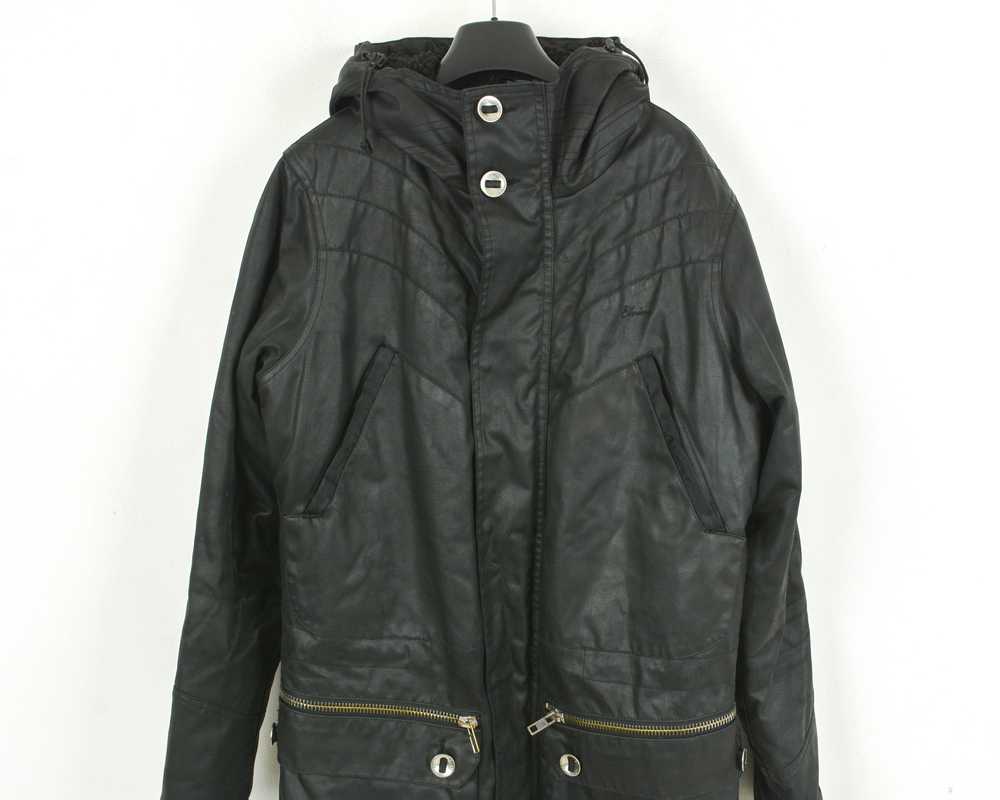 Elvine 'Pajala' Jacket Coat Parka Hooded Zip Snap… - image 3