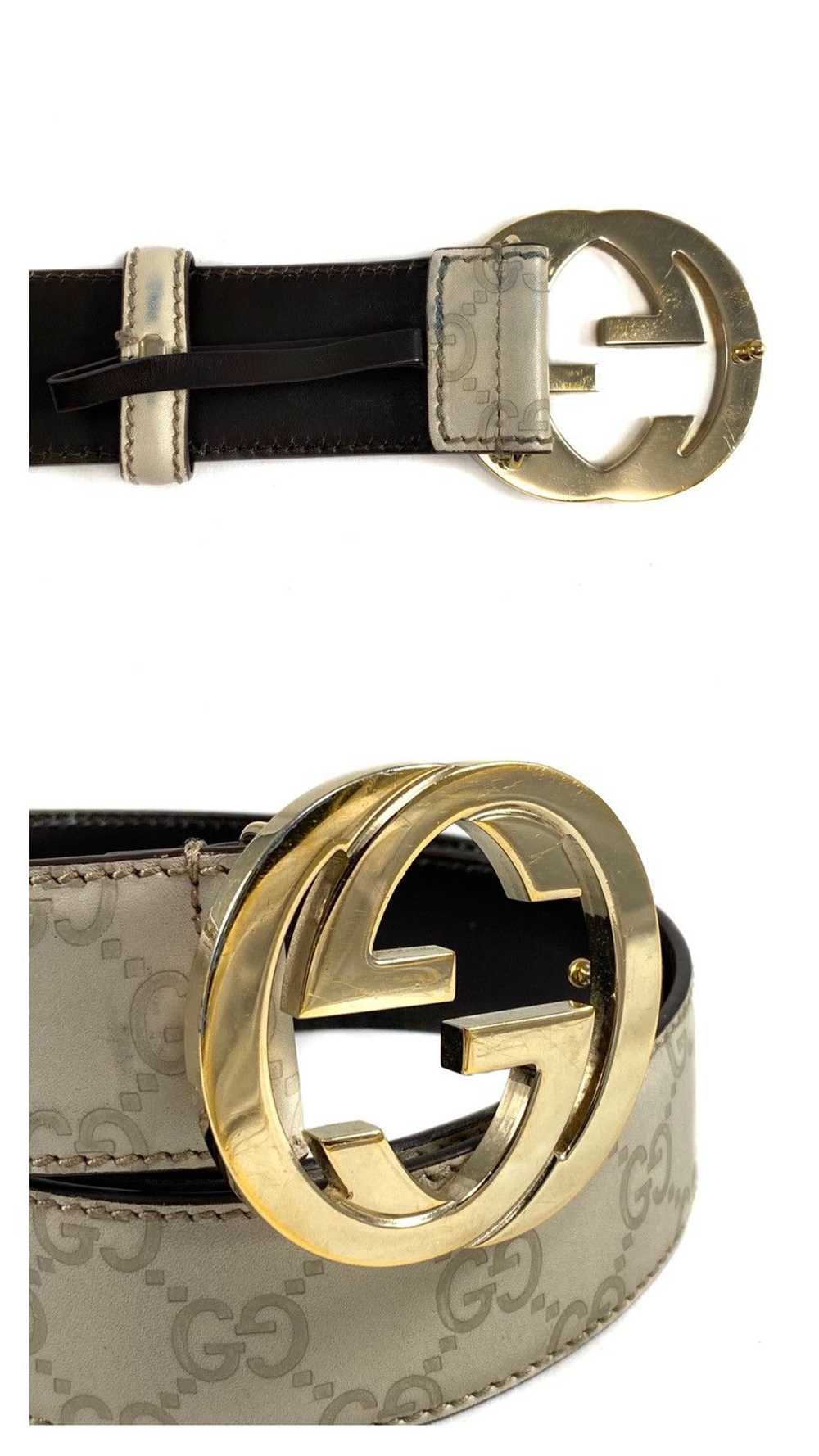 Gucci GUCCI Beige BELT GUCCISSIMA SUPREME Gg SIGN… - image 2