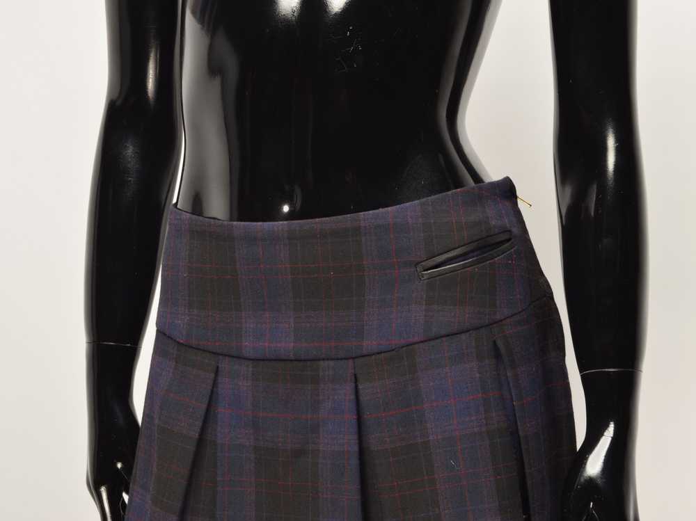 Sandro Sandro Paris Plaid Purple Mini Skirt - image 2