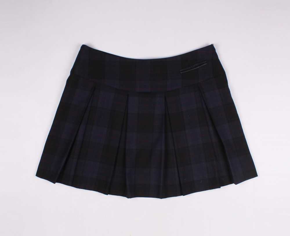 Sandro Sandro Paris Plaid Purple Mini Skirt - image 4