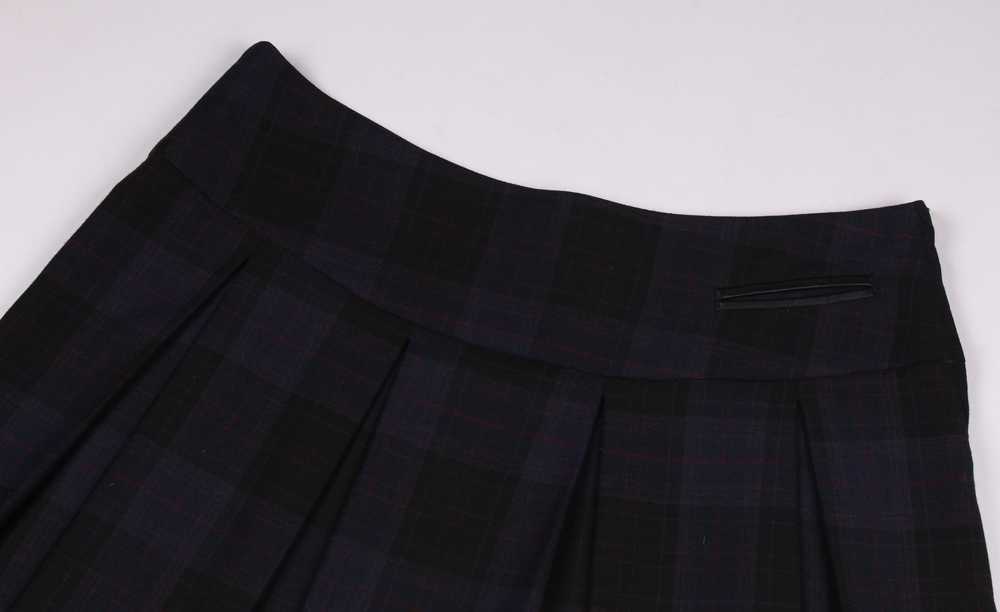 Sandro Sandro Paris Plaid Purple Mini Skirt - image 5