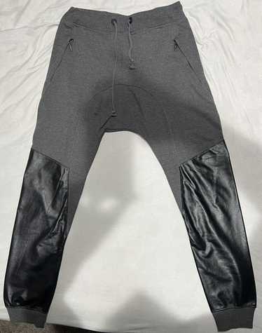 American Stitch American Stitch leather sweatpants