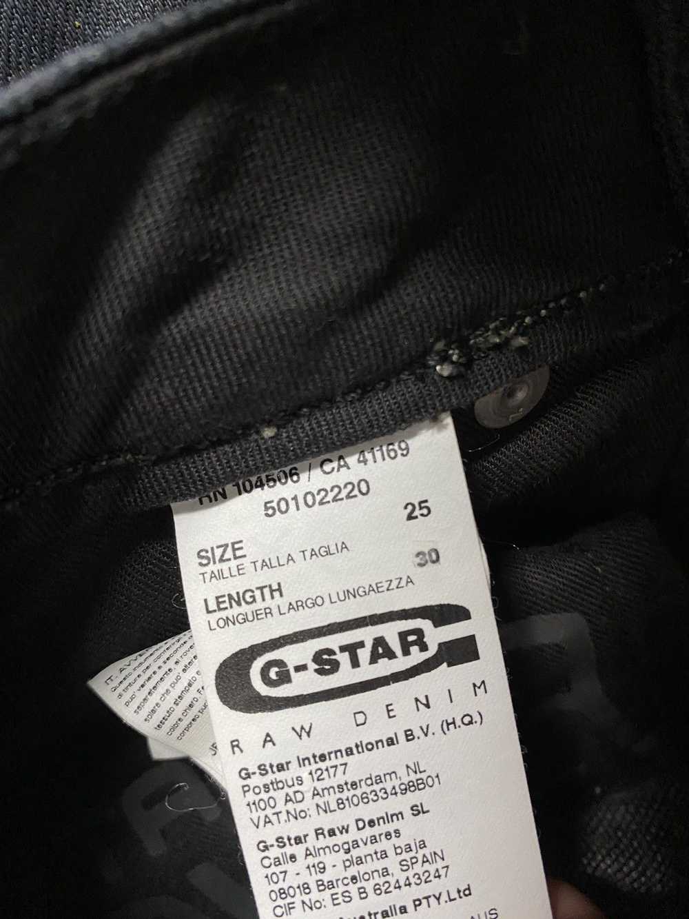 Distressed Denim × G Star Raw × Japanese Brand Gs… - image 9