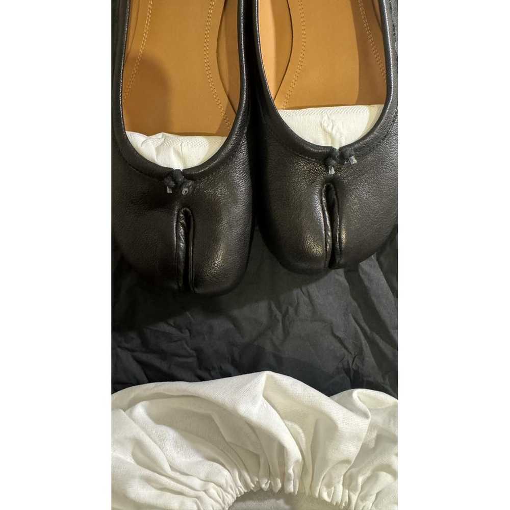 Maison Martin Margiela Tabi leather ballet flats - image 6