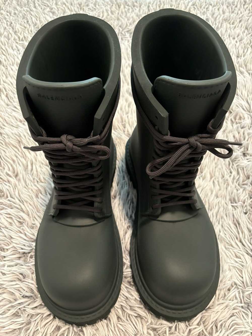 Balenciaga Balenciaga Dark Khaki Steriod Boots - image 4