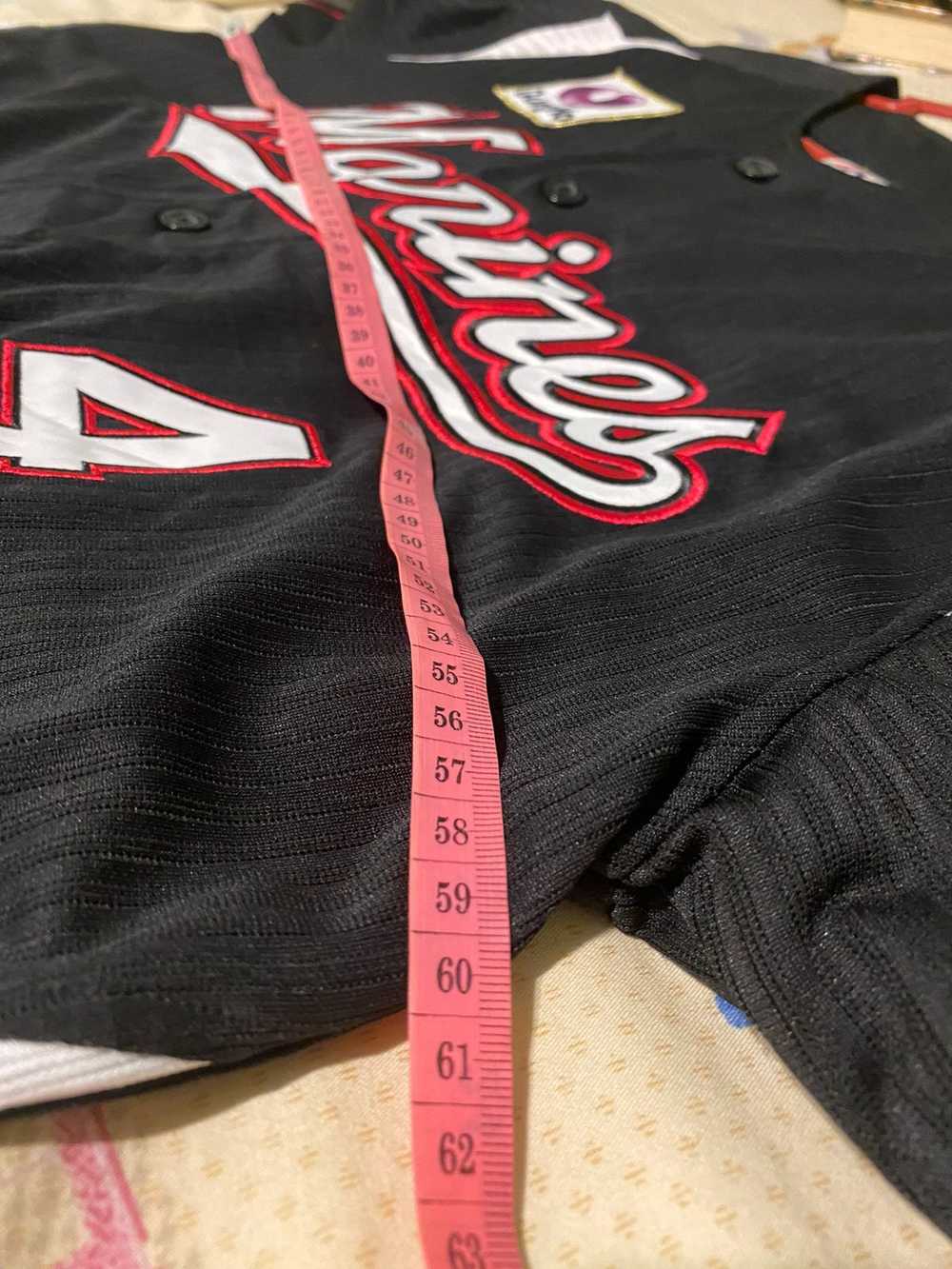 Majestic Jersey Baseball Original Chiba Lotte Mar… - image 3