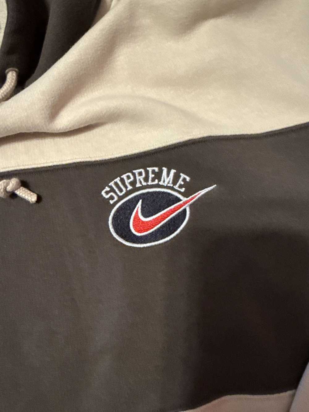 Nike × Supreme Nike Supreme Stripe Hoodie - image 3