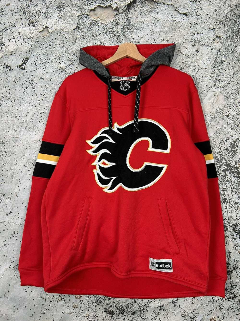 NHL × Reebok × Streetwear Vintage Calgary Flames … - image 1